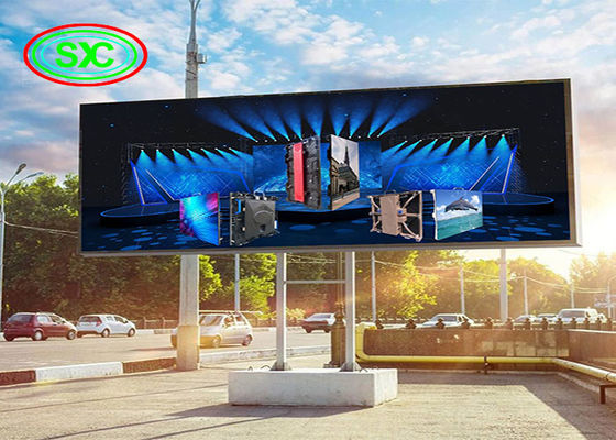 Хорошая цена п10 привело видео- стену рекламируя столбец большого экрана полного цвета на открытом воздухе онлайн
