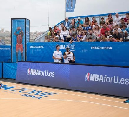 дисплей СИД периметра стадиона полного цвета 5000nits P8 на открытом воздухе