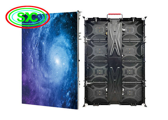 Хорошая цена Случай полета дисплея СИД 65025/㎡ крытый P3.91 500*500MM арендный онлайн