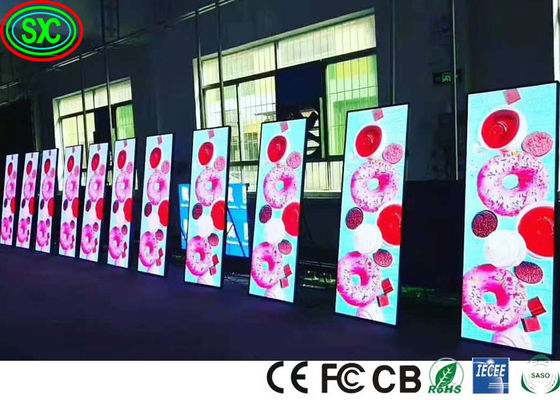 Внешний Внутренний P2 P2.5 P3 LED-постерный дисплей Move Smart Digital Video Advertising Screen