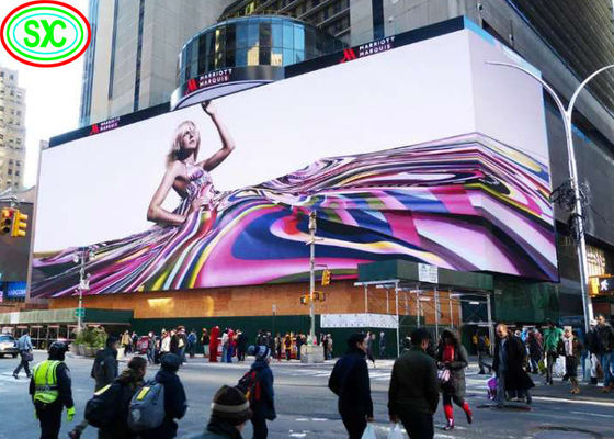 Высокая яркость L-образный P8 Внешний полноцветный светодиодный дисплей для коммерческой рекламы 1/4 Сканирование L-образный P8 Внешний