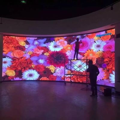 СИД этапа полного цвета арендное экранирует P5 стандарт 640x640mm умирает шкаф литого алюминия