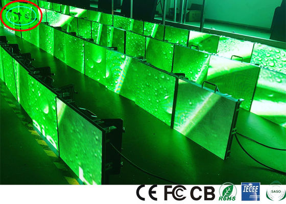 P3.91 1R1G1B SMD2121 Внутренний экранированный светодиодный дисплей 65410 точек / кв.м.