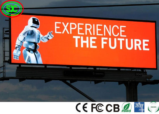 Сторона дороги дисплея афиши СИД видео- экрана модуля на открытом воздухе рекламировать энергосберегающая привела доску знака