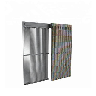 Хорошая цена Дисплей занавеса СИД экрана 340w/sqm CCC СИД P15.625 P31.25 6000cd/m2 прозрачный онлайн