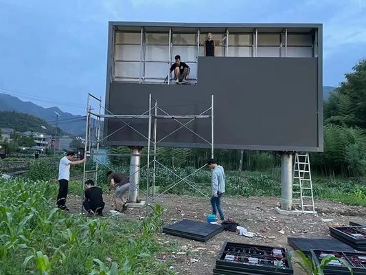 SCX LED Внешний полноцветный светодиодный дисплей P6 P8 P10 Фиксированный внешний видеостенный щит Рекламный экран Высокая яркость