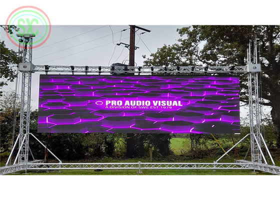 наружной P10 Full Color 10mm SMD LED Stadium Display IP65 водонепроницаемый 600W/M2
