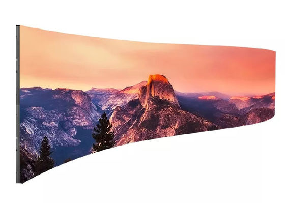 1000*500mm привело изогнутую предпосылку этапа экрана приведенного цвета P3.91 экрана полную крытую