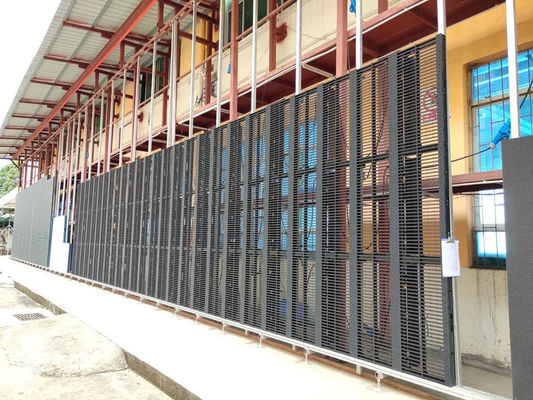 IP43 водонепроницаемый прозрачный светодиодный экран с весом модуля 0,2 кг/компьютер и средним временем неисправности 1000 часов