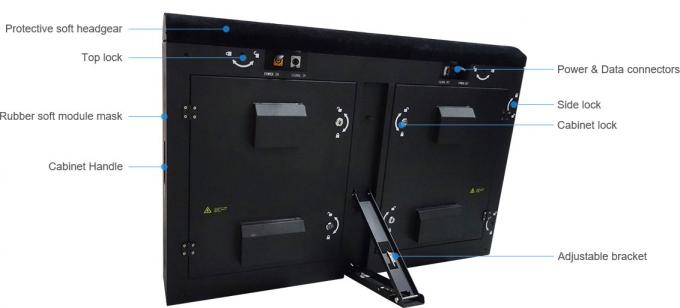 СИД периметра 6000nit P10 показывает SMD3535 для футбола 1