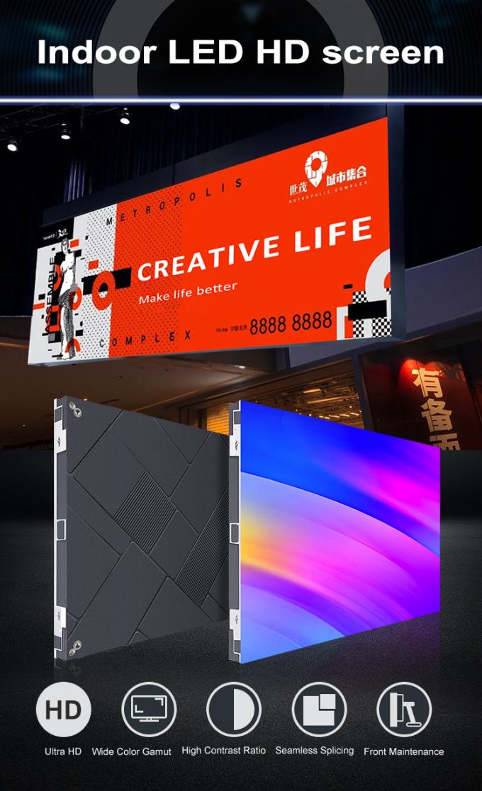 Настраиваемый логотип Внутренний полноцветный светодиодный дисплей с быстрой доставкой и производительностью 0