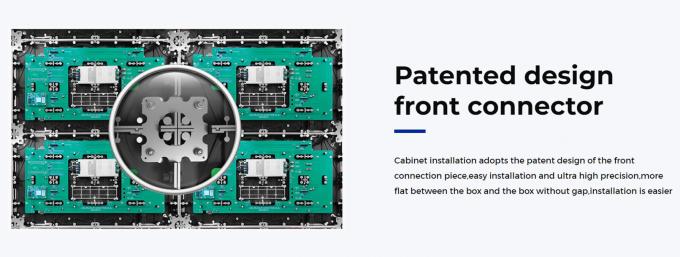 Система управления Nova Star 600*337.5 мм Сплавленный алюминиевый светодиодный экран для рекламы P0.9 P1.25 P1.56 16 9 7